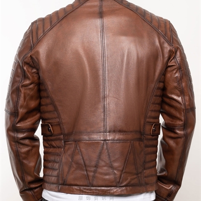 市场上装-皮衣-商务皮衣