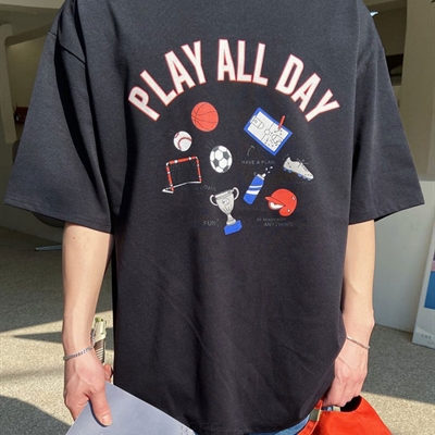 市场上装-T恤-休闲T恤