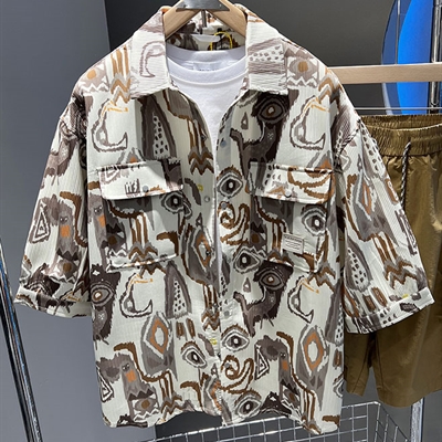 市场上装-衬衫-休闲衬衫