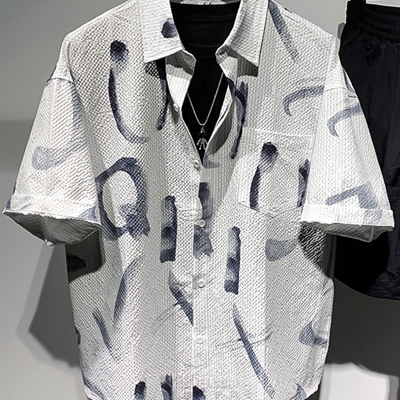 市场上装-衬衫-休闲衬衫