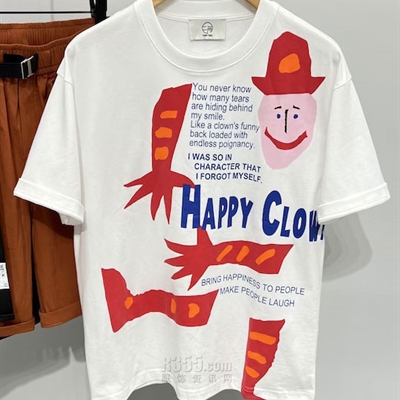 市场上装-T恤-休闲T恤