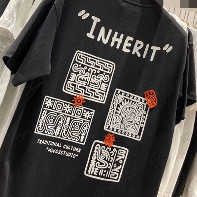 市场上装-T恤-休闲T恤【实拍】