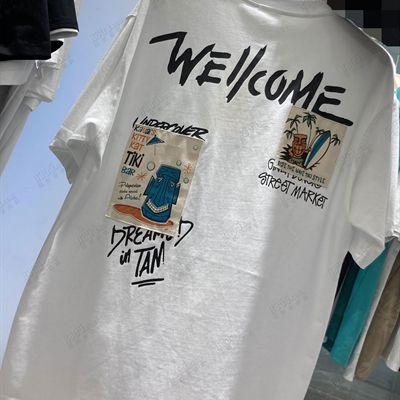 市场上装-T恤-休闲T恤【实拍】