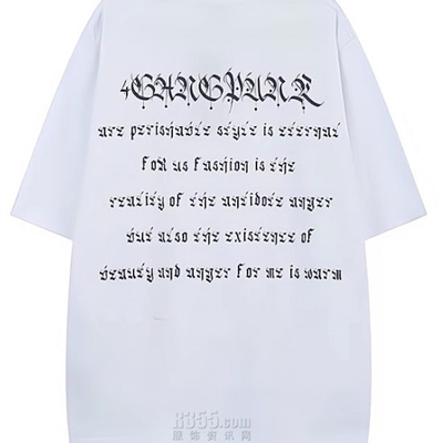 市场上装-T恤-电商T恤