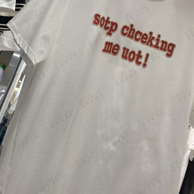 市场上装-T恤-休闲T恤【实拍】