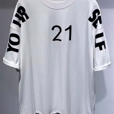 市场上装-T恤-微潮T恤