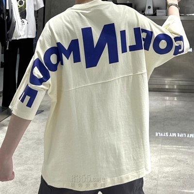 市场上装-T恤-微潮T恤