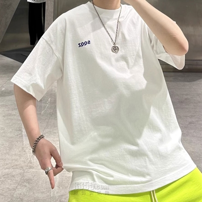 市场上装-T恤-微潮T恤