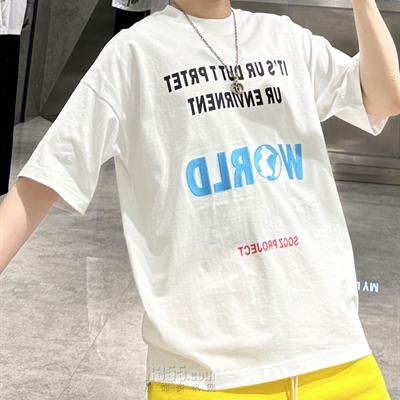 市场上装-T恤-微潮T恤