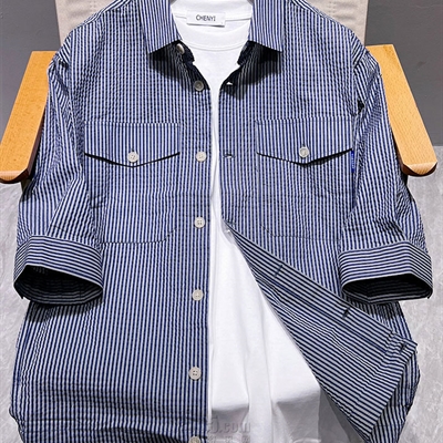 市场上装-衬衫-休闲衬衫