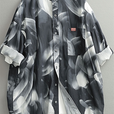 市场上装-衬衫-休闲衬衫