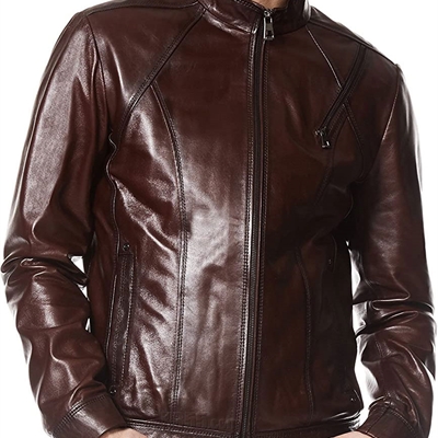 市场上装-皮衣-商务皮衣