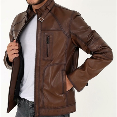 市场上装-皮衣-商务皮衣