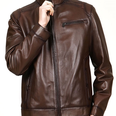 市场上装-皮衣-商务皮衣