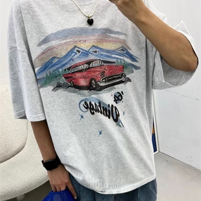 市场上装-T恤-休闲T恤