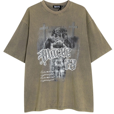 市场上装-T恤-电商T恤