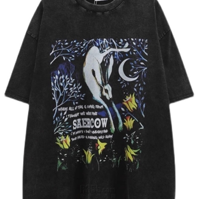 市场上装-T恤-电商T恤