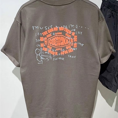 市场上装-T恤-休闲T恤