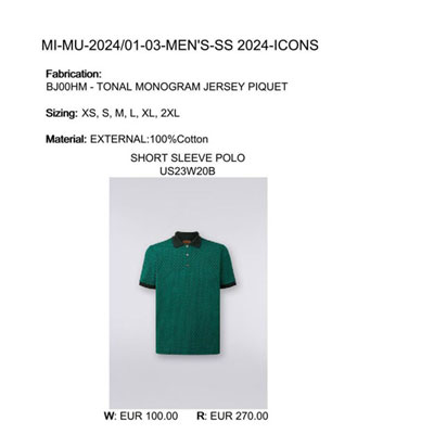 2024春夏_Missoni _服装_欧洲大牌资料