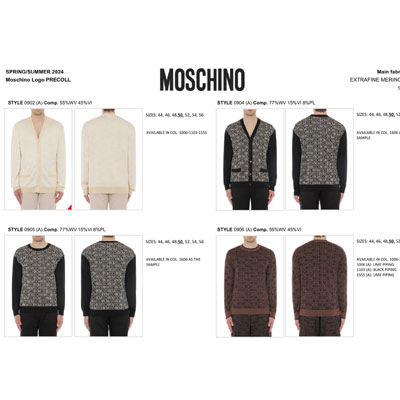 2024春夏_Moschino_服装_欧洲大牌资料