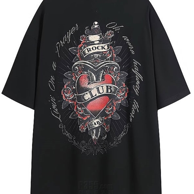 市场上装-T恤-电商T恤