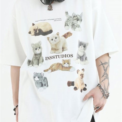 市场上装-T恤-电商T恤