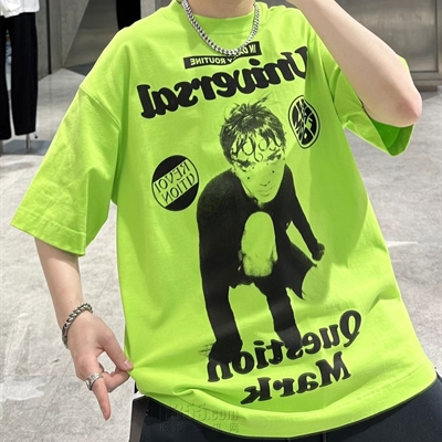 市场上装-T恤-微潮T恤