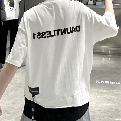 市场上装-T恤-微潮T恤