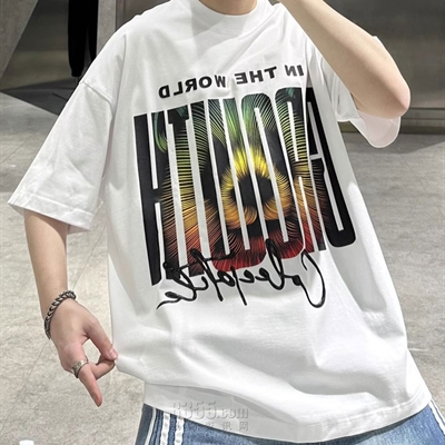 市场上装-T恤-微潮T恤