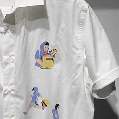 市场上装-衬衫-休闲衬衫