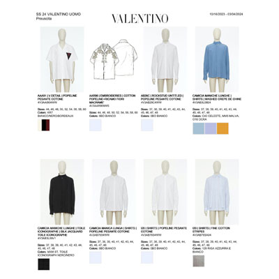 2024春夏_Valentino_服装_欧洲大牌资料