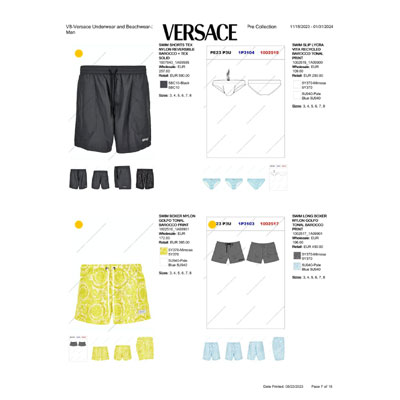 2024春夏_Versace_服装_欧洲大牌资料