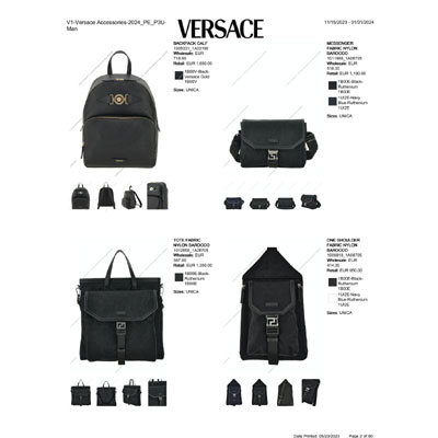 2024春夏_Versace_配件_欧洲大牌资料