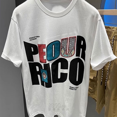 市场上装-T恤-休闲T恤