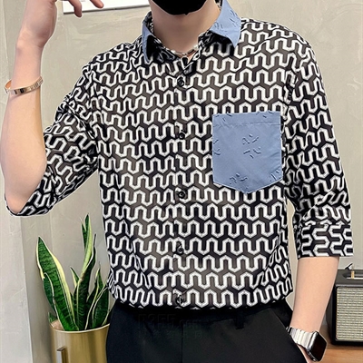 市场上装-衬衫-休闲衬衫