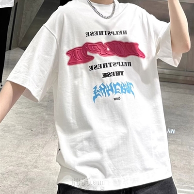 市场上装-T恤-微潮T恤