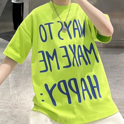 市场上装-T恤-微潮T恤