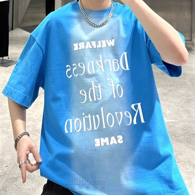 市场上装-T恤-微潮T恤