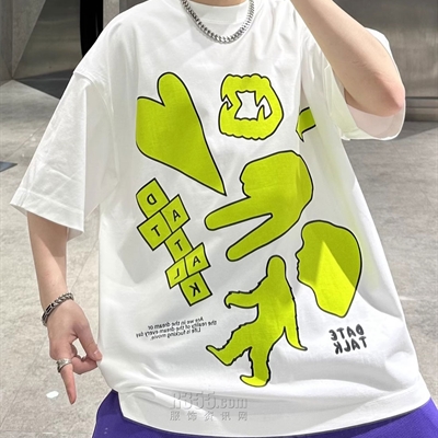 市场上装-T恤-微潮T恤