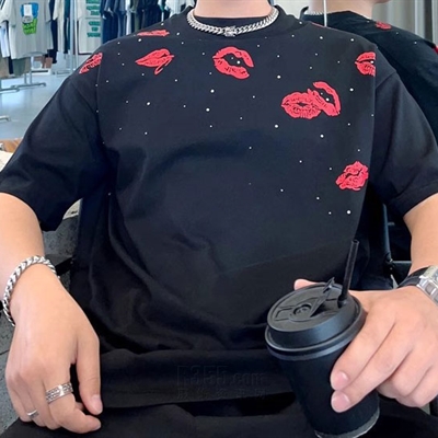 市场上装-T恤-微潮T恤