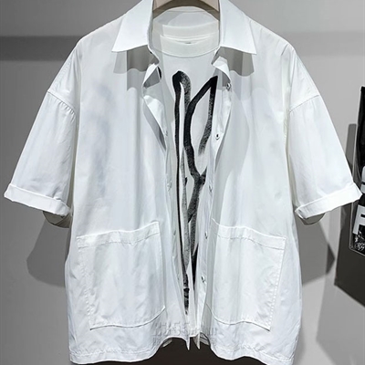 市场上装-衬衫-休闲衬衫