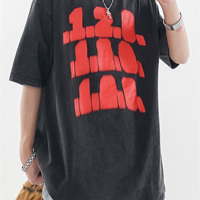 市场上装-T恤-电商T恤