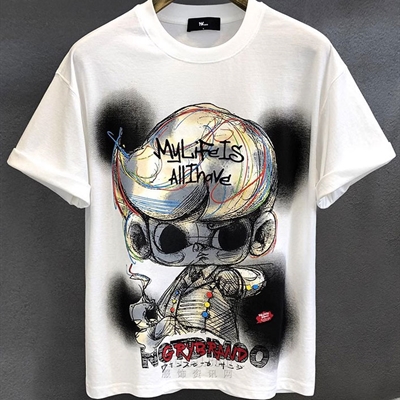 市场上装-T恤-休闲T恤