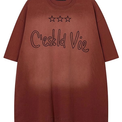 市场上装-T恤-电商T恤