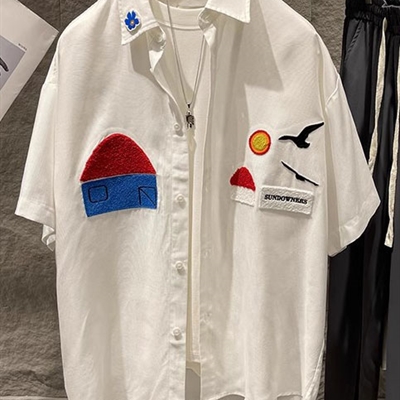 市场上装-衬衫-休闲衬衫