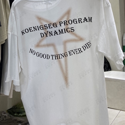 市场上装-T恤-电商T恤【实拍】