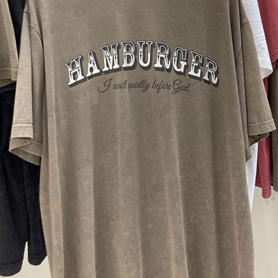 市场上装-T恤-电商T恤【实拍】