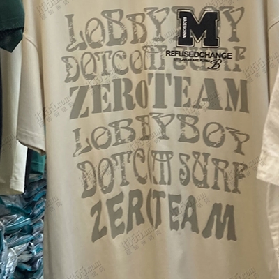 市场上装-T恤-电商T恤【实拍】