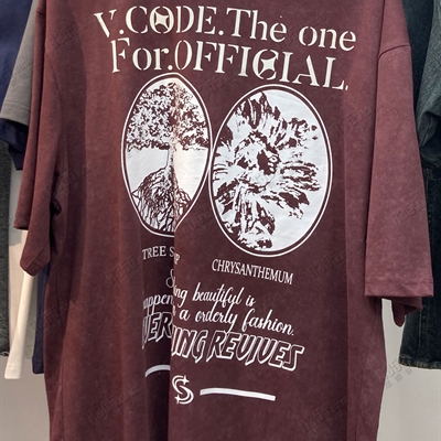 市场上装-T恤-电商T恤【实拍】