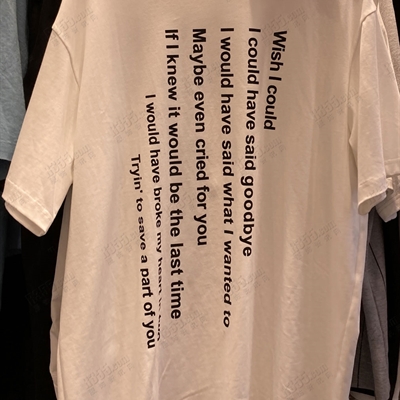 市场上装-T恤-休闲T恤【实拍】